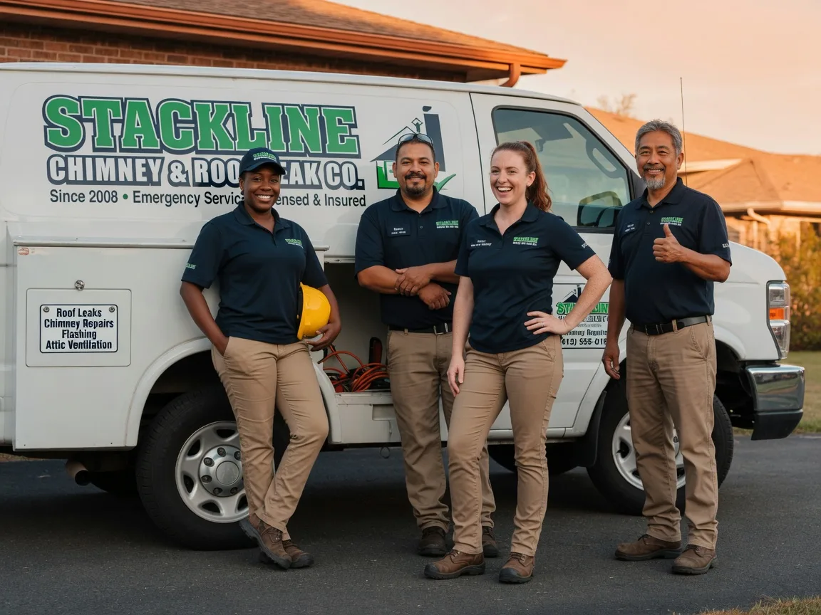 Chimney flashing repair company in Verner, WV